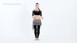 How to Do Side-to-Side Chest Slides in Belly Dancing Instructional Video