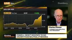 75 Basis-Point Move Needs to Stay on the Table: Plosser News Clip