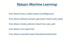 Data Science and Machine Learning (Theory and Projects) A to Z - Scikit-Learn for Machine Learning: Introduction to Scikit-Learn Instructional Video
