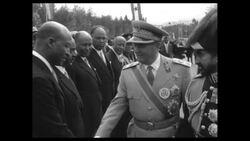 Yugoslavian President Josip Tito on state visit to Ethiopia News Clip