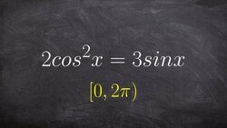 How to solve a trigonometric equation with sine and cosine Instructional Video