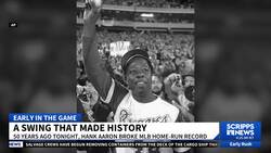 Hank Aaron home run record anniversary sheds light on racial prejudice News Clip