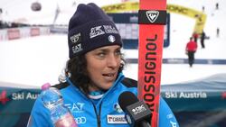 Italy's Federica Brignone realizes dream of winning a giant slalom world title News Clip