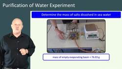 Purification of Water Experiments: The Effect of Distillation on pH and Salt Content of Seawater Instructional Video