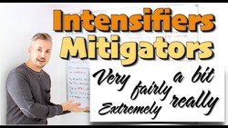 What are INTENSIFIERS & MITIGATORS (Very, extremely, fairly, a bit, really, incredibly, completely) Instructional Video