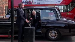 King Charles III and Prince William Queen's Lying in State queue walkabout News Clip