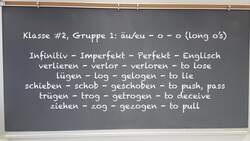 Irregular German Verbs Category #2 - 3 Minuten Deutsch #47 (Bonus) - Deutsch lernen Instructional Video