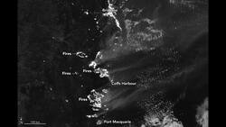 Australia wildfires as seen from space STILLS Instructional Video