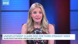 U.S. Unemployment Claims Rise For Third Straight Week News Clip