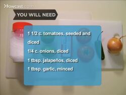 How to Make Pico De Gallo Instructional Video