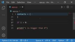 The Ultimate Guide to Python Programming With Python 3.10 - if Statements Instructional Video