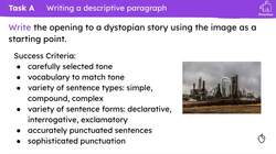 Writing a description of a dystopian setting Instructional Video