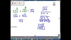 Simplifying Radical Expressions VIDEO 1 Instructional Video