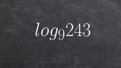 Tutorial - How to Evaluate a Logarithm by Converting to Exponential Form Instructional Video