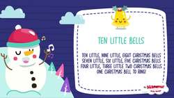 Ten Little Jingle Bells | Kids Christmas Song | The Kiboomers | Christmas Nursery Rhymes Instructional Video