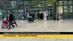 U.K. tightens COVID-19 rules as world on alert over new omicron variant News Clip