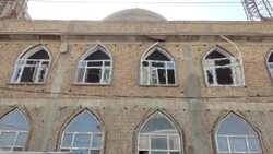 CLEAN : Mazar-i-Sharif mosque in Afghanistan following fatal bomb blasts News Clip