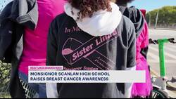 Monsignor Scanlan High School honors staff affected by breast cancer Instructional Video
