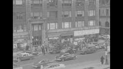 Homemade tank in which 8 Czechs crashed thru the Iron Curtain to freedom is driven into Times Square beginning a four-- state freedom campaign tour News Clip