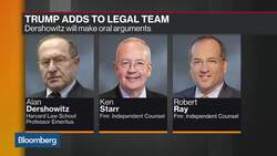 Trump Adds Dershowitz, Starr to Impeachment Team News Clip