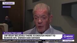 Colts Owner Says There's 'Merit To Remove' Commanders Owner Snyder News Clip