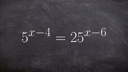 Solving Exponential equations Instructional Video
