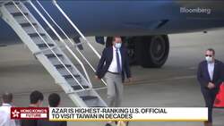 U.S. Health Secretary Expected to Meet Taiwan President News Clip