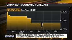 EU Chamber: 'Ambiguity' of China's Regulatory Environment Increasing News Clip