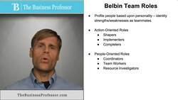 Belbin Team Roles Instructional Video