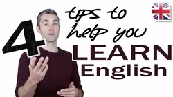 4 Tips to Help You Learn English - How to Learn English Instructional Video
