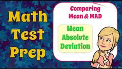 Comparing Mean and Mean Absolute Deviation Instructional Video