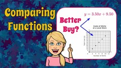Compare Functions to Determine the Better Buy Instructional Video