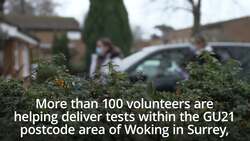 Door-to-door delivery of coronavirus tests to find South African variant begins News Clip