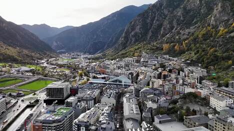 Andorra la Vella Drone Journey: Pyrenees Peaks & Modern Architecture