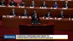 China's New Investment Law Looms Over Foreign Firms News Clip