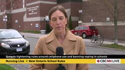 Ontario tightening rules around cellphones, banning vaping in schools News Clip