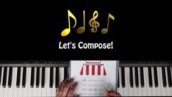 Music Lesson for Beginners Guide to Writing Composing Music Instructional Video