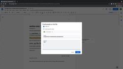Google Docs Fundamentals - Emailing as an attachment Instructional Video
