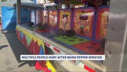 2 NYPD officers among group of people hurt by pepper spray at annual Bensonhurst street fair News Clip