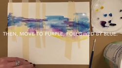 Birch Trees At Sunrise: Watercolor Tutorial For Beginners Instructional Video