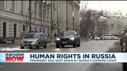 'Another foreign agent': Russian court orders closure of country's oldest human rights NGO, Memorial News Clip