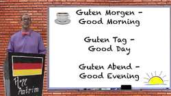 German Greetings - Beginner German with Herr Antrim Lesson #2 Instructional Video