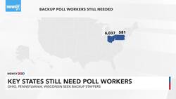 Backup Poll Workers Still Needed In Key States News Clip