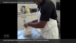 Community groups step up to house refugees camped on Toronto street News Clip