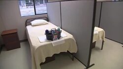 Interior of Homeless Shelter Stock Footage