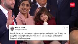 Viral: JD Vance's Daughter Steals Show During Oath; Trump, Biden In Awe Of Mirabel | Watch News Clip
