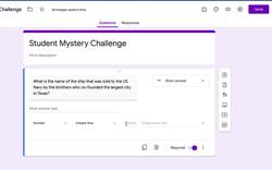 Setting up your Mystery Challenge Form with Response Validation Instructional Video