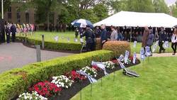 Ceremony held at Nassau County memorial for fallen police officers News Clip