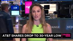 AT&T Shares Drop to 30-Year Low News Clip