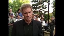 Harrison Ford at the Six Days, Seven Nights London event News Clip